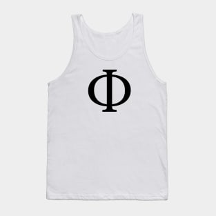 Black Phi Tank Top